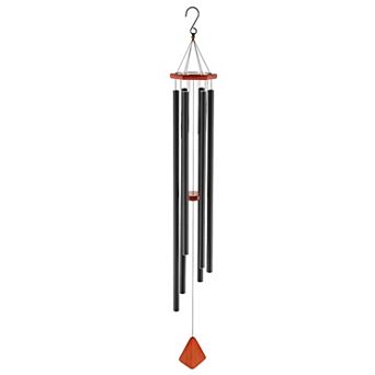 42 Inch Deep Tone Wind Chimes for Outside with 6 Aluminum Tubes