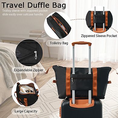 Hardshell 3-Piece Luggage Set with Spinner Wheels & TSA Lock, Lightweight ABS (20/24/28 Inch)