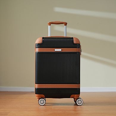 Hardshell 3-Piece Luggage Set with Spinner Wheels & TSA Lock, Lightweight ABS (20/24/28 Inch)