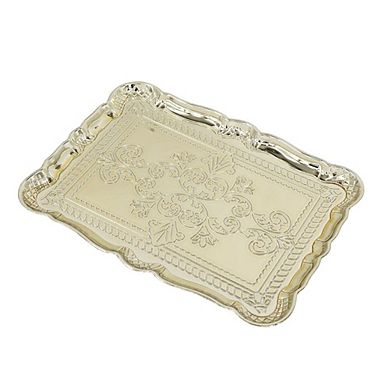 6 Pack Plastic Charger Plate, 11.8" x 9.1"