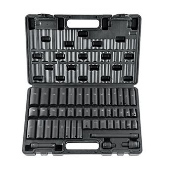 3/8-Inch Drive Impact Set, 48 pc Socket Set