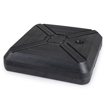 Cantilever Offset Umbrella Base with Wheels for Patio, Backyard and Poolside