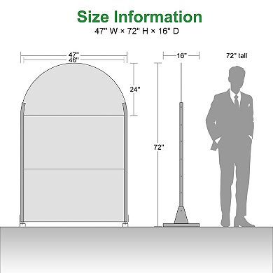 6 ft H x 4 ft W Outdoor Galvanized Steel Privacy Screen Black Perfect for Blocking Sightline