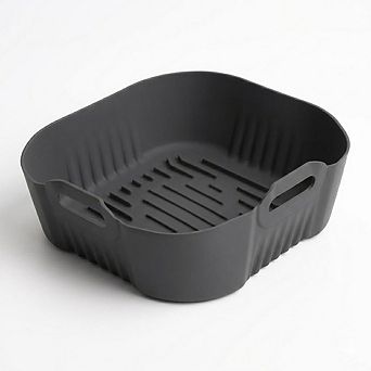 2-Pack Silicone Air Fryer Liners/Trivets, Reusable, Heat-Resistant