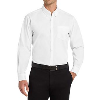 Mafoose Men's Classic Long Sleeve Stain Release Carefree Poplin Woven Shirt