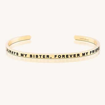 Always My Sister, Forever My Friend Bracelet