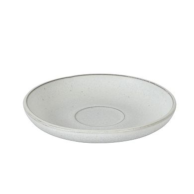 Gibson Elite William Crest 8 Piece Cup and Saucer Set 3.5oz Espresso Cups 5.5 inch Saucers
