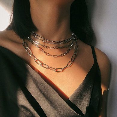 Kaelin Home Layered Chain Necklaces