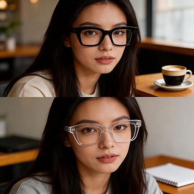 Kaelin Home 2 pc Classic Clear Lens Eyeglasses