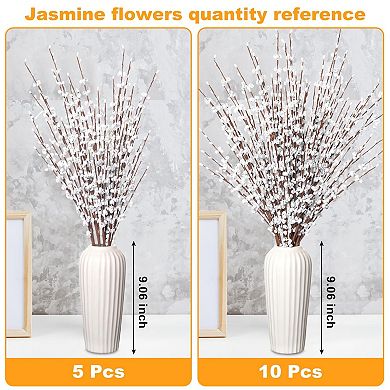 Kaelin Home 5pcs 29.5" Faux Jasmine Artificial Flowers