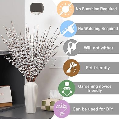 Kaelin Home 5pcs 29.5" Faux Jasmine Artificial Flowers