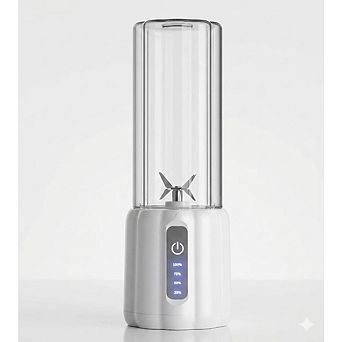 Portable Personal Blender, USB-C Rechargeable, 6-Blade Smoothie Maker