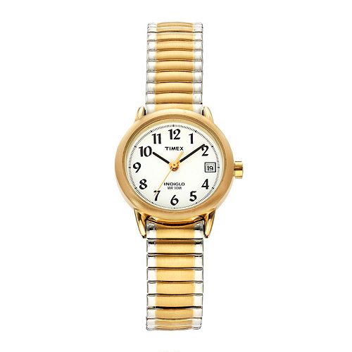 timex two tone women's watch
