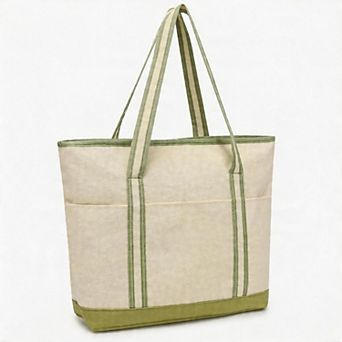 Kaelin Home Large Canvas Tote Bag