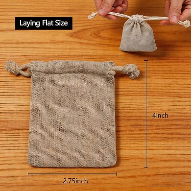 Kaelin Home 50pcs Double Canvas Drawstring Bag