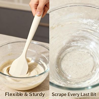 Flexible Silicone Spatula Heat Resistant, Nonstick, Durable Kitchen Tool