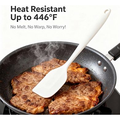 Flexible Silicone Spatula Heat Resistant, Nonstick, Durable Kitchen Tool