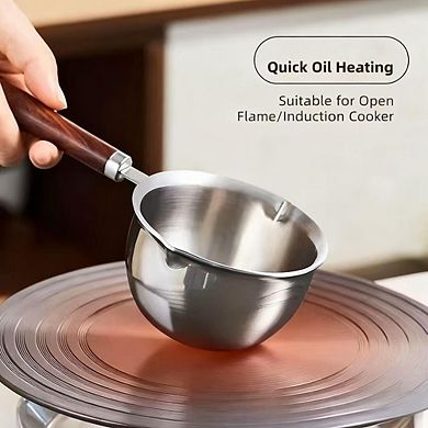 Universal Small Cooking Pot Dual Spout, Heat-Resistant, Multipurpose