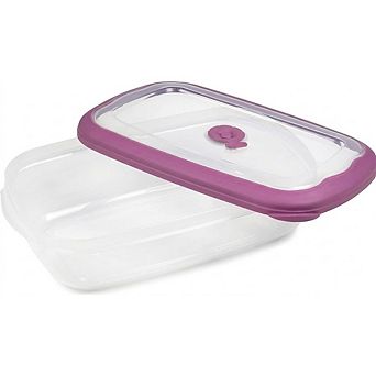 Plastic Food Storage Containers Set, Airtight Lids, BPA-Free, Microwave & Freezer Safe