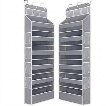 Over Door 7 tier Heavy Duty Hanging Organizer with 55lb Capacity