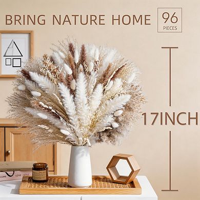 Kaelin Home Natural dried pampas grass , dried flowers