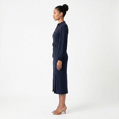 Women's Maison Tara Belted Midi Dress