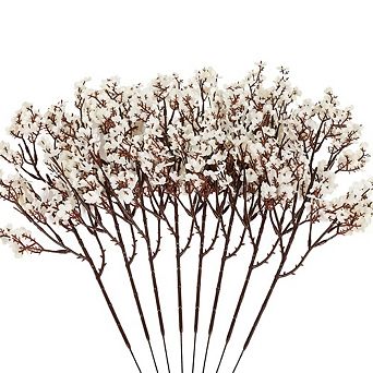 Kaelin Home 8 Bundles White Real Touch Fake Flowers