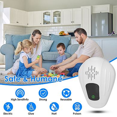 2-Pack Ultrasonic Pest Repeller Plug-In
