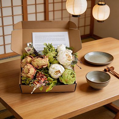 Artificial Peony Bouquets