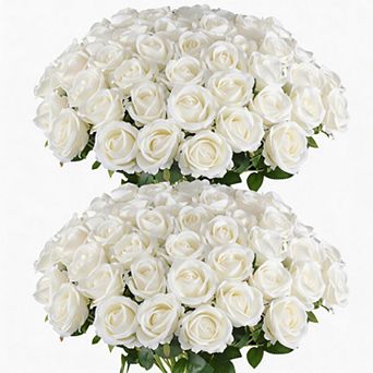 Kaelin Home Fake Velvet Silk Roses