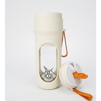 Portable Personal Blender, 12-Blade Mini Juicer, USB Rechargeable, Smoothie & Shake Maker