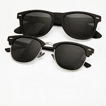 Kaelin Home Unisex Semi-Rimless Polarized Sunglasses UV400 for Driving