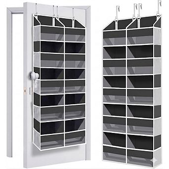 Heavy Duty Over Door Organizer with 20 Pockets and 5 tier Storage