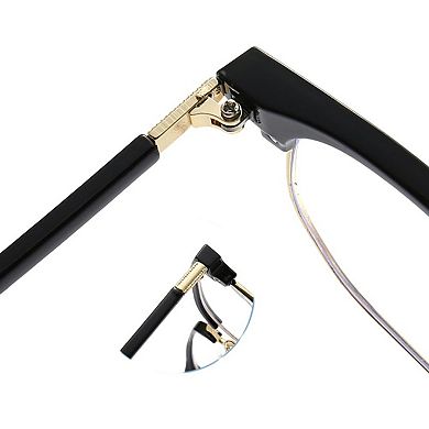 Kaelin Home Half Frame Clear Lens Glasses