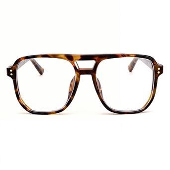 Kaelin Home Oversized Square Pilot Blue Light Blocking Glasses