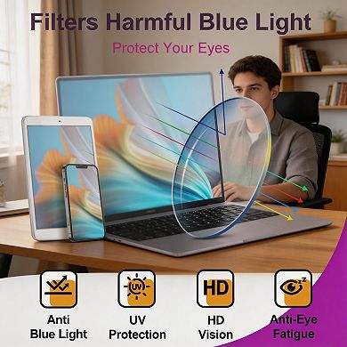 Kaelin Home Unisex Square Anti Glare Gaming Blue Light Glasses