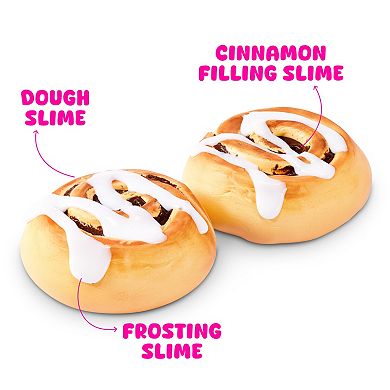ZURU Slime Mart Shopping Bag Realistic Cinnamon Rolls Kit