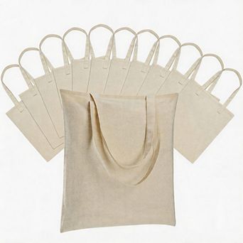 Kaelin Home 12 Pack Canvas Tote Bag