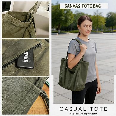 Kaelin Home Canvas Tote Bag