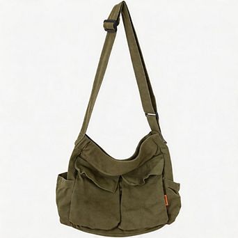 Kaelin Home Canvas Messenger Bag