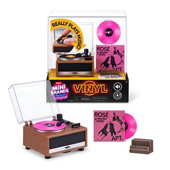 Mini Brands Vinyl Playset Really Works Music Toy