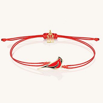 Thread of the Red Cardinal Always In My Heart Bracelet