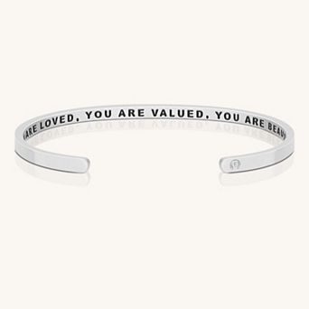 You Are Loved, You Are Valued, You Are Beautiful (within) Bracelet