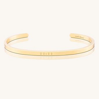 11:11 I Am Divinely Guided Bracelet Gold / Whisper