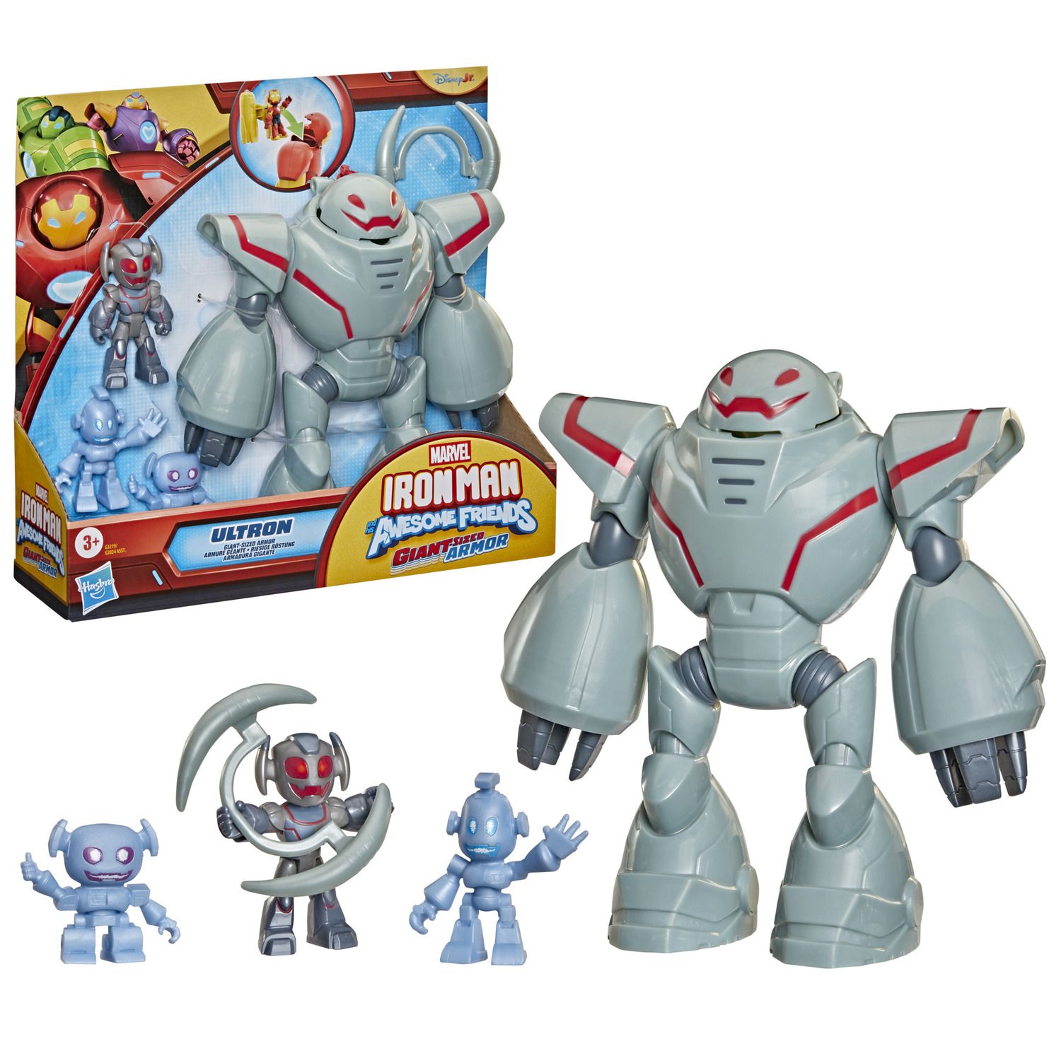 Детская фигурка Marvel Iron Man & His Awesome Friends Ultron Giant-Sized Armor Action Figure by Hasbro