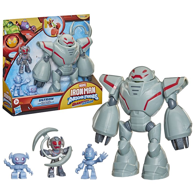 Marvel Iron Man & His Awesome Friends Ultron Giant-Sized Armor Action Figure by Hasbro, Multi