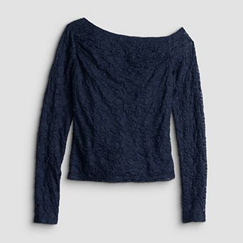 Girls 7-16 Sea + Skye Off Shoulder Lace Top