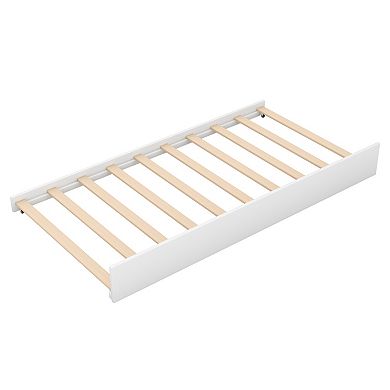House Bed with Trundle White