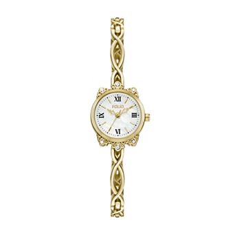 Folio Women's Gold Tone Ornate Bracelet Watch - FMDKH571