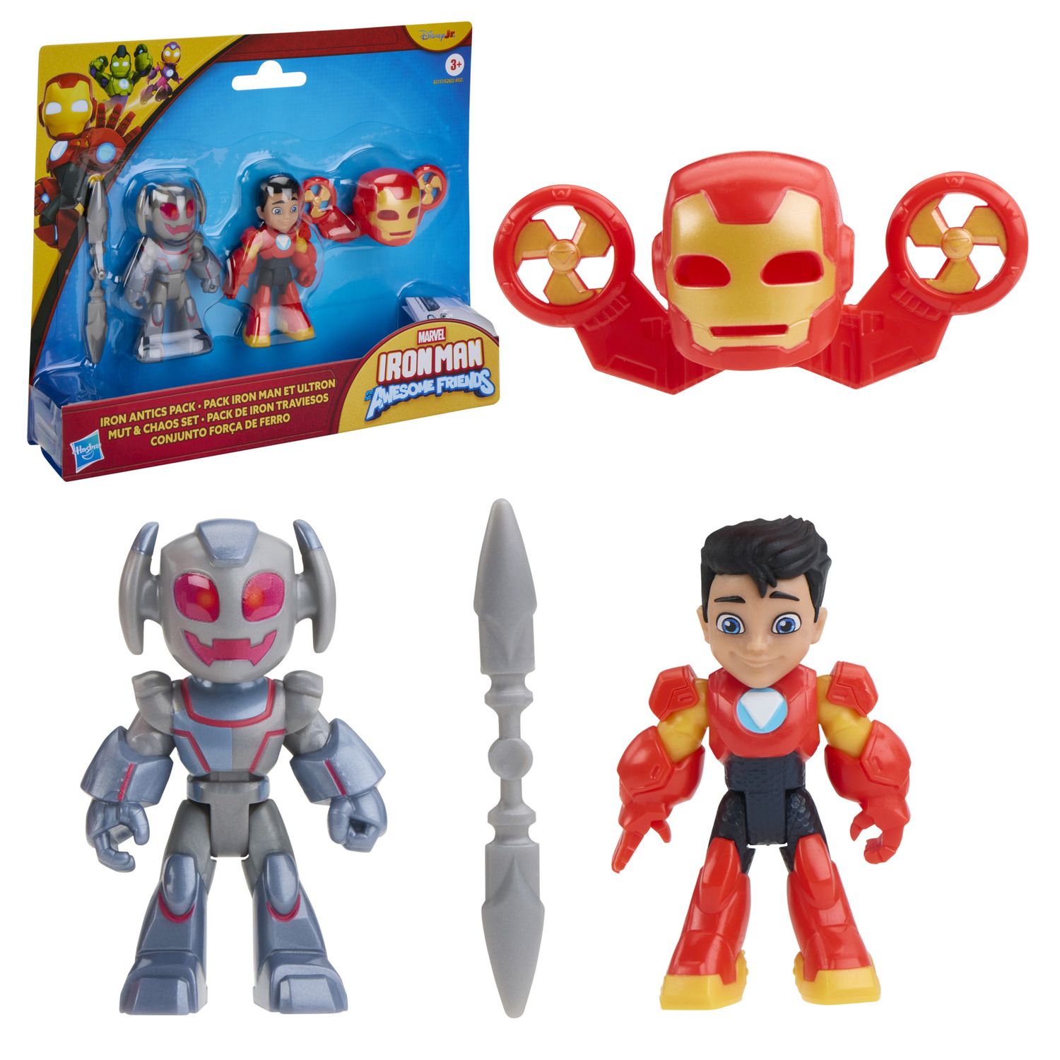 Детские фигурки Marvel Iron Man & His Awesome Friends Iron Antics Pack